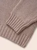 Solid Round Neck Drop Shoulder Pullover sold by Bloomchic