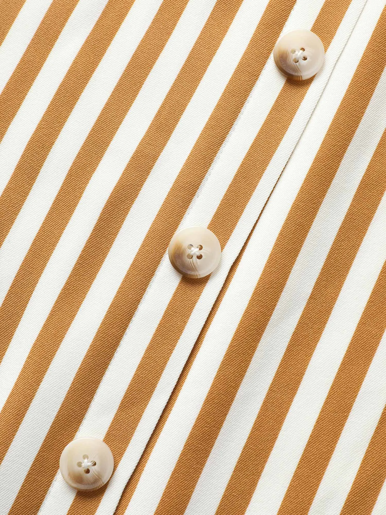 Striped Sleeveless Button Detail Belted Midi Dress sold by Bloomchic product image thumbnail 5