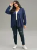 Supersoft Essentials Plain Button Up Elastic Cuffs Cardigan sold by Bloomchic