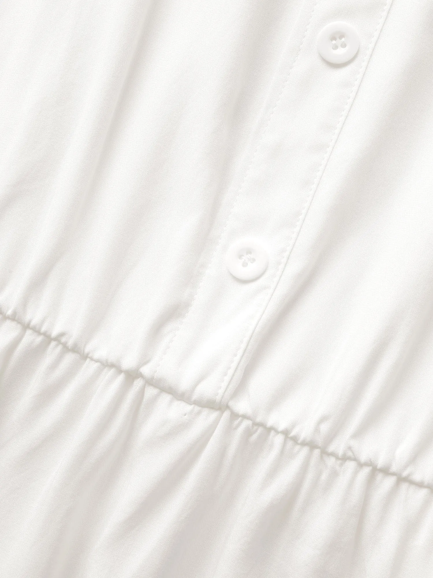 Shirt Collar Button Detail Woven Ribbon Dress sold by Bloomchic product image thumbnail 5