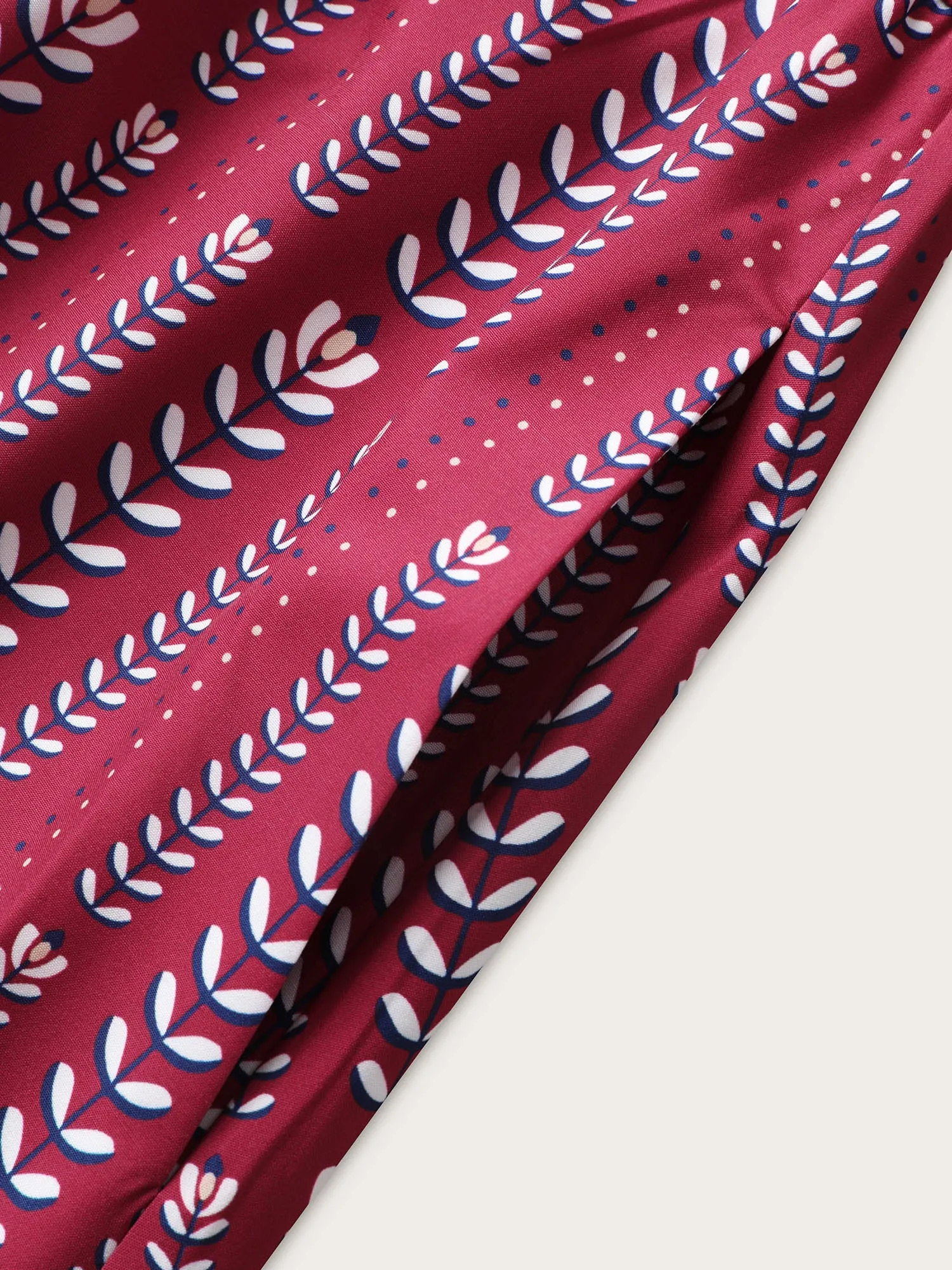 Bandana Striped Ruffle Hem Cami Dress sold by Bloomchic product image thumbnail 5