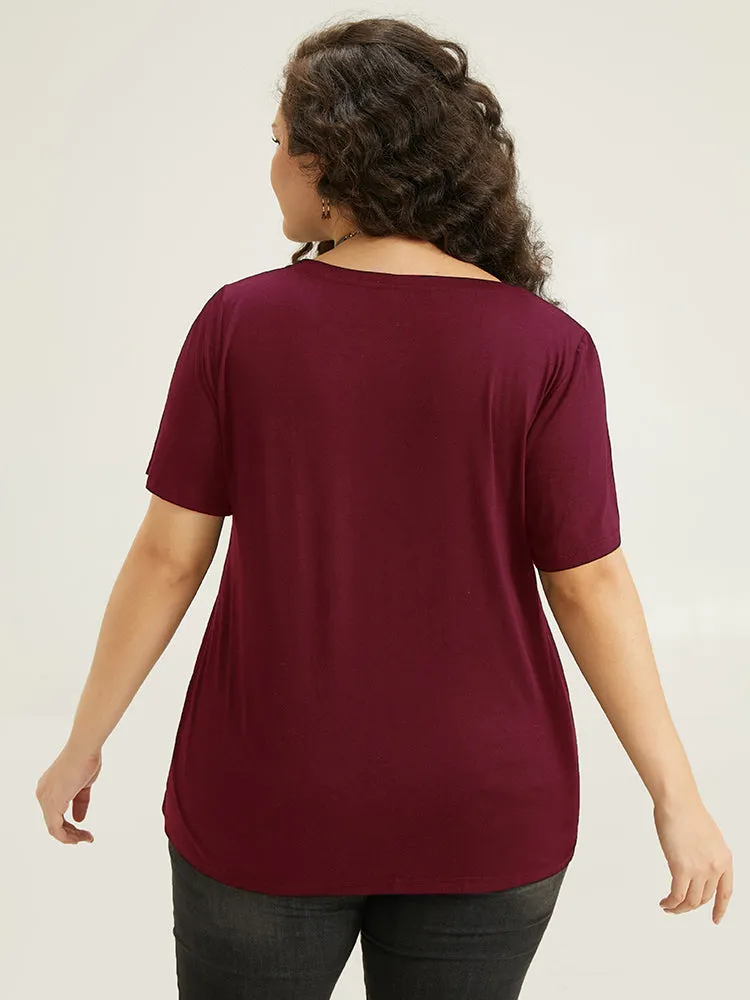 Supersoft Essentials Halloween Print Crew Neck T-shirt sold by Bloomchic product image thumbnail 2