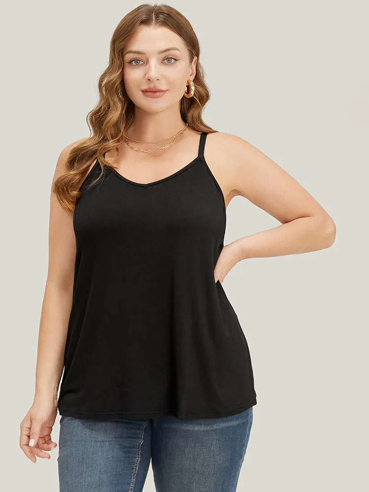 Supersoft Essentials Very Stretchy Adjustable Spaghetti Strap Top sold by Bloomchic