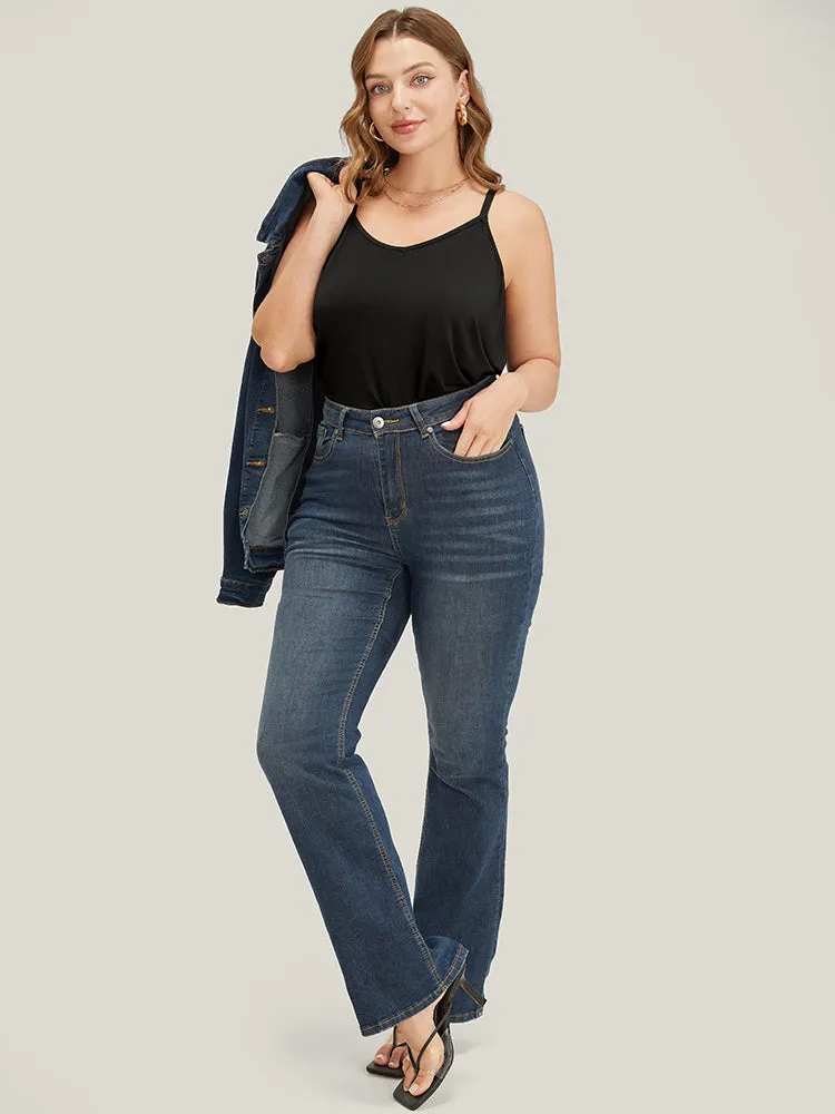 Supersoft Essentials Very Stretchy Adjustable Spaghetti Strap Top sold by Bloomchic product image thumbnail 2