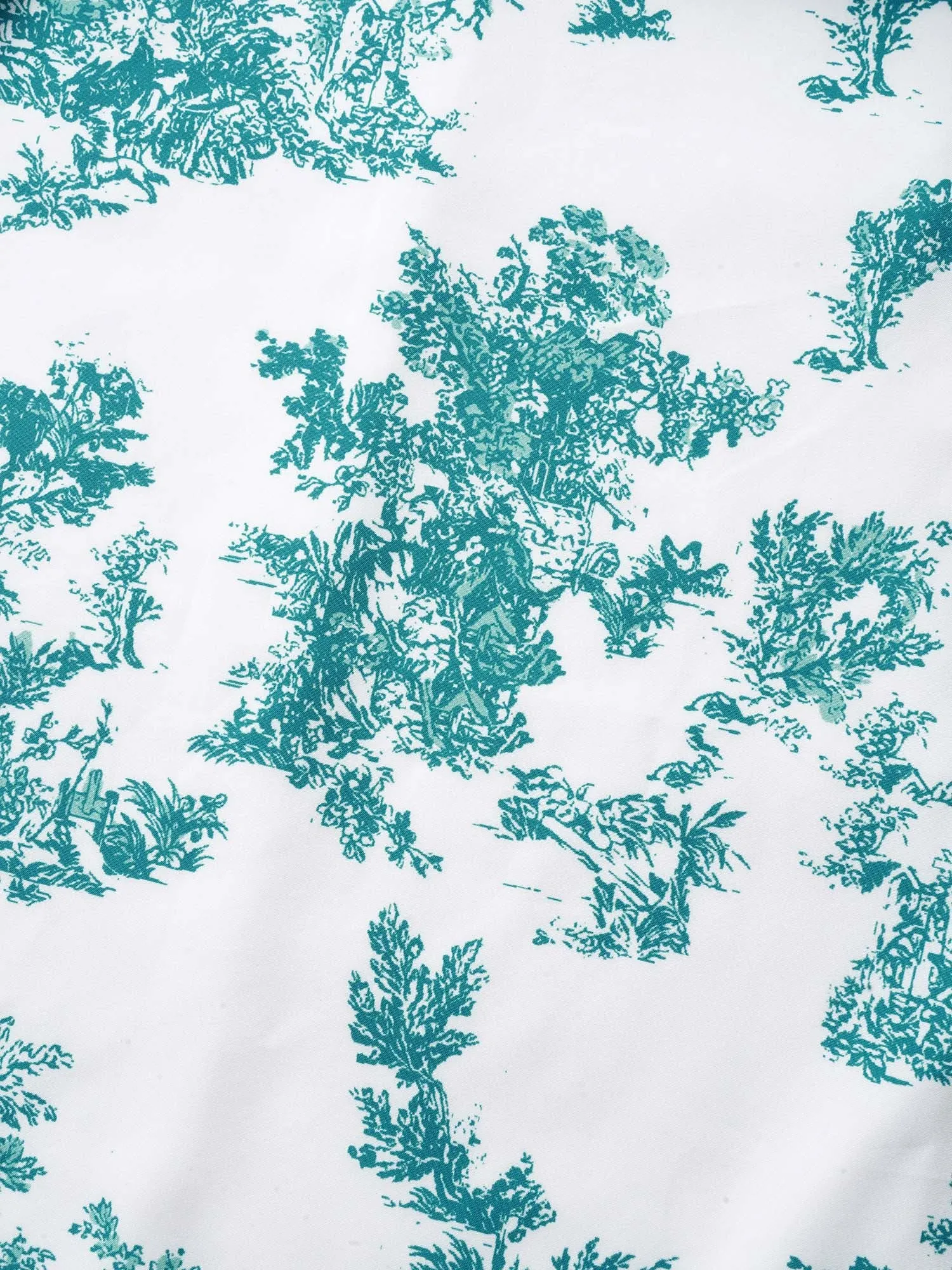 Square Neck Floral Gathered Midi Dress sold by Bloomchic product image thumbnail 5