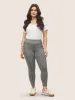 Contrast Trim Side Pocket High Rise Leggings sold by Bloomchic