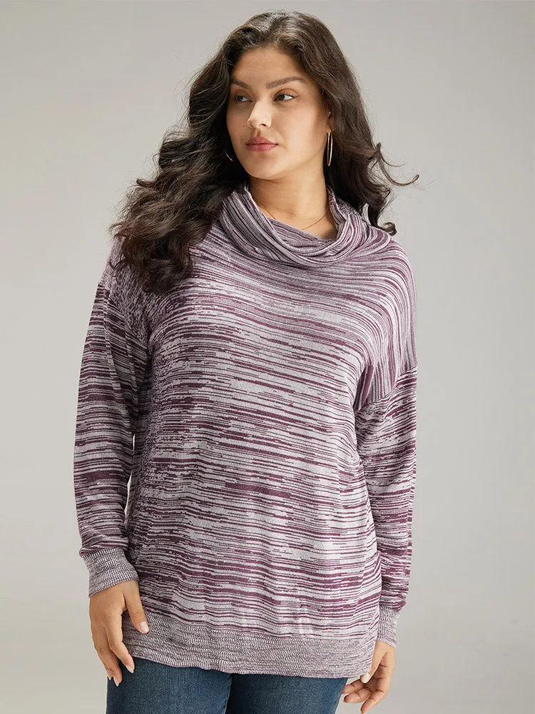 Supersoft Essentials Heather Turtleneck Pullover sold by Bloomchic product image thumbnail 4