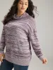 Supersoft Essentials Heather Turtleneck Pullover sold by Bloomchic