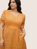 Ditsy Floral Shirred Lantern Sleeve Dress sold by Bloomchic