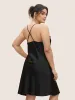 Guipure Lace Cowl Neck Split Hem Sleep Dress sold by Bloomchic