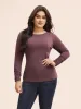 Solid Boat Neck Gathered T-shirt sold by Bloomchic