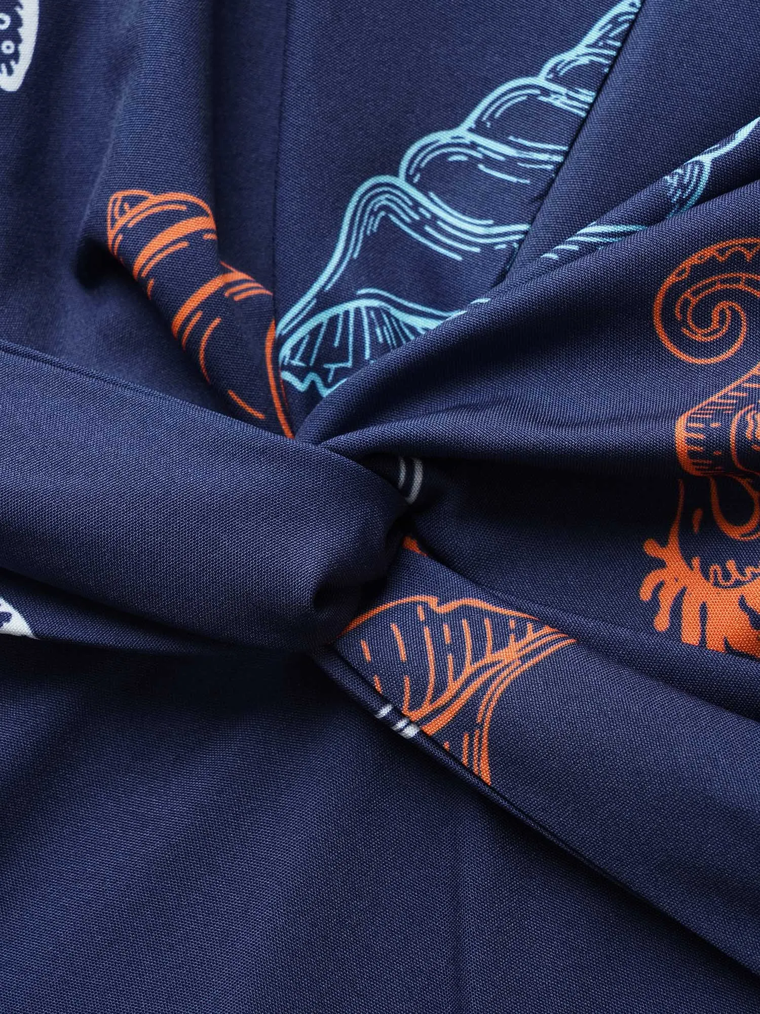 Marine Elements Twist Front Elastic Waist Dress sold by Bloomchic product image thumbnail 5