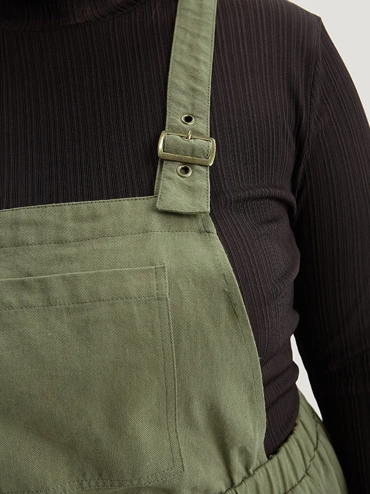 Solid Pocket Drawstring Split Hem Cami Dress sold by Bloomchic product image thumbnail 5