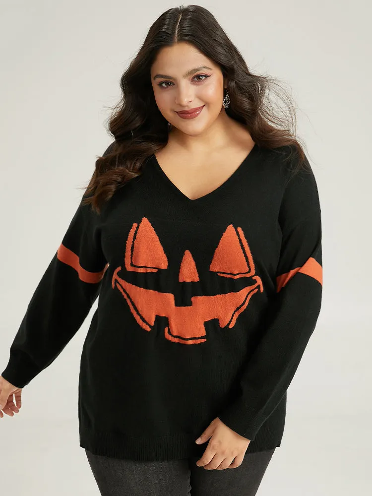 Anti-Pilling Halloween Graphic Pullover sold by Bloomchic product image thumbnail 3