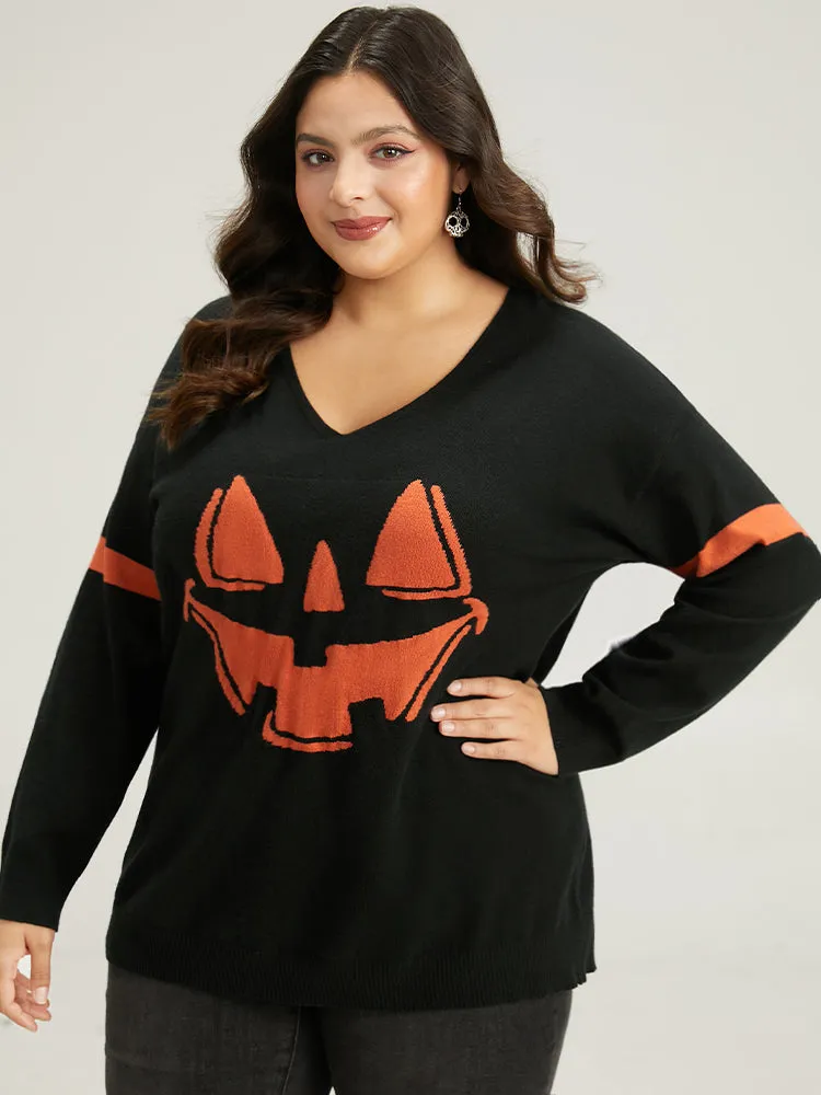 Anti-Pilling Halloween Graphic Pullover sold by Bloomchic product image thumbnail 4
