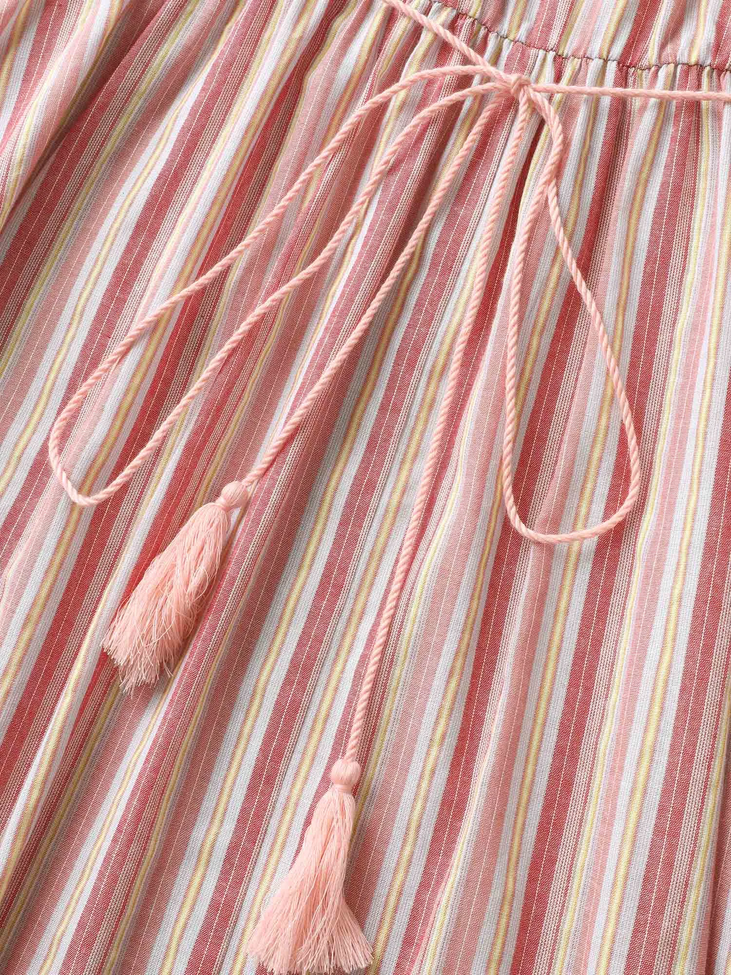 Supersoft Essentials Stripes Tie Knot Tassels Cami Dress sold by Bloomchic product image thumbnail 5