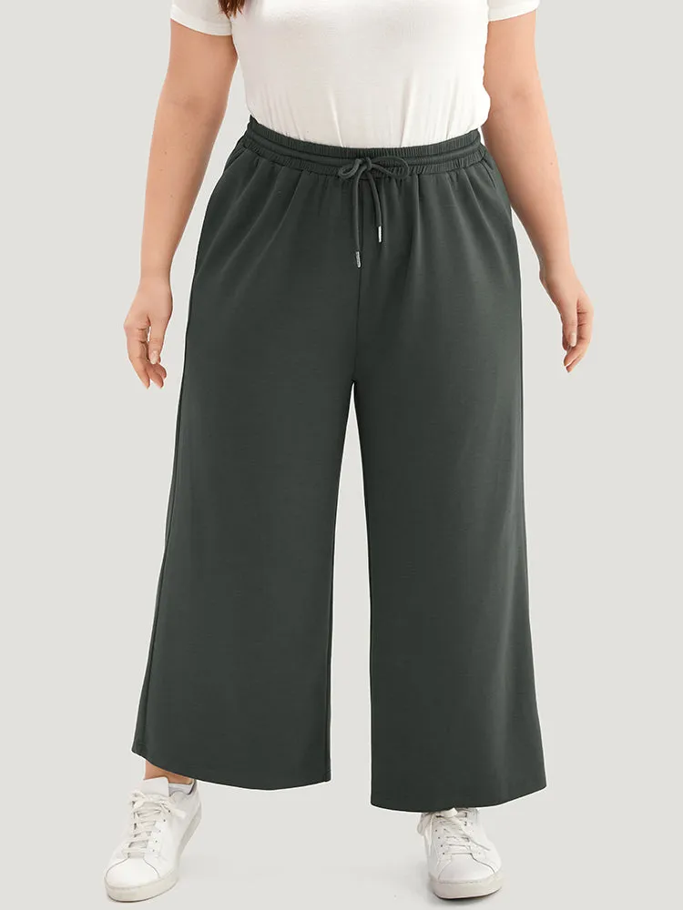 Supersoft Essentials Drawstring Straight leg Pants sold by Bloomchic product image thumbnail 2