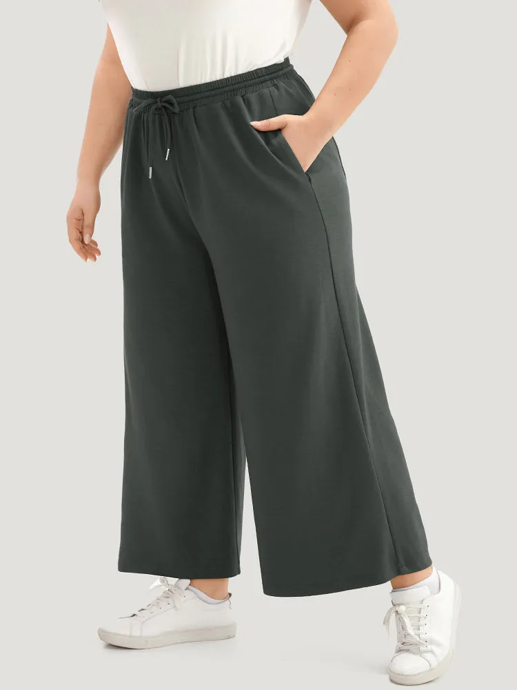 Supersoft Essentials Drawstring Straight leg Pants sold by Bloomchic product image thumbnail 3