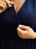 Plain Textured Velvet Ruffle Hem Dress sold by Bloomchic