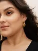 Gold Twist Earrings sold by Bloomchic