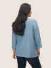 Plain Textured Patched Pocket Tab Sleeve T-shirt sold by Bloomchic