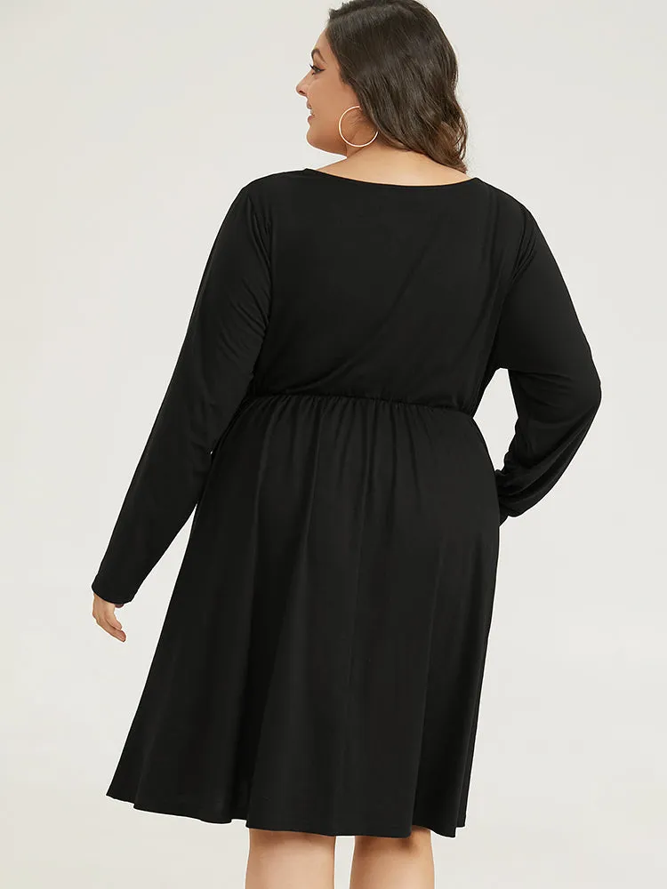 Supersoft Essentials Contrast Webbing Pocket Dress sold by Bloomchic product image thumbnail 3