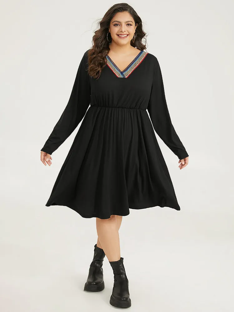 Supersoft Essentials Contrast Webbing Pocket Dress sold by Bloomchic product image thumbnail 2