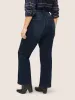 Straight Leg Dark Wash Zipper Fly Jeans sold by Bloomchic