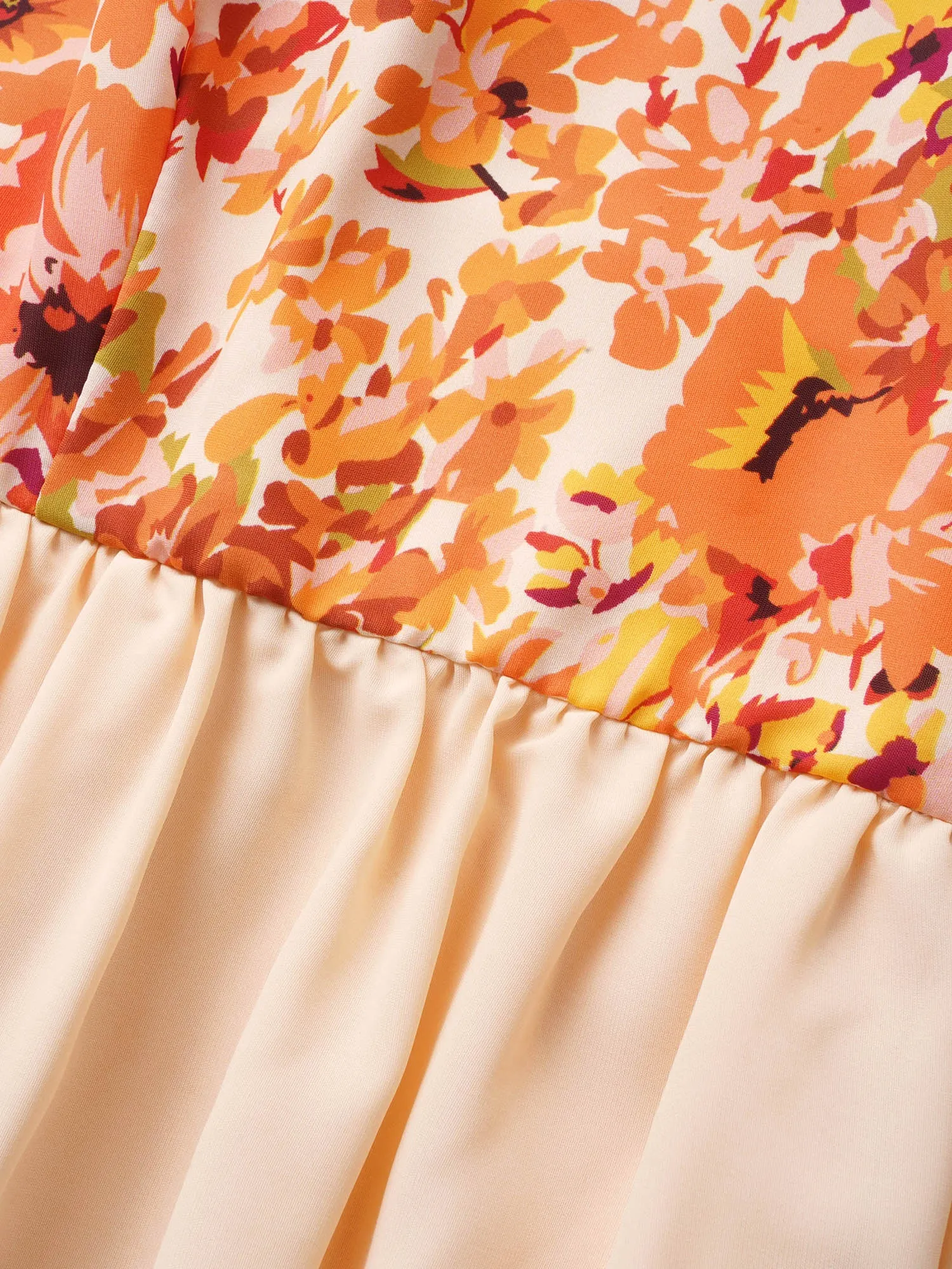 Boho Print Belted Midi Cami Dress sold by Bloomchic product image thumbnail 5