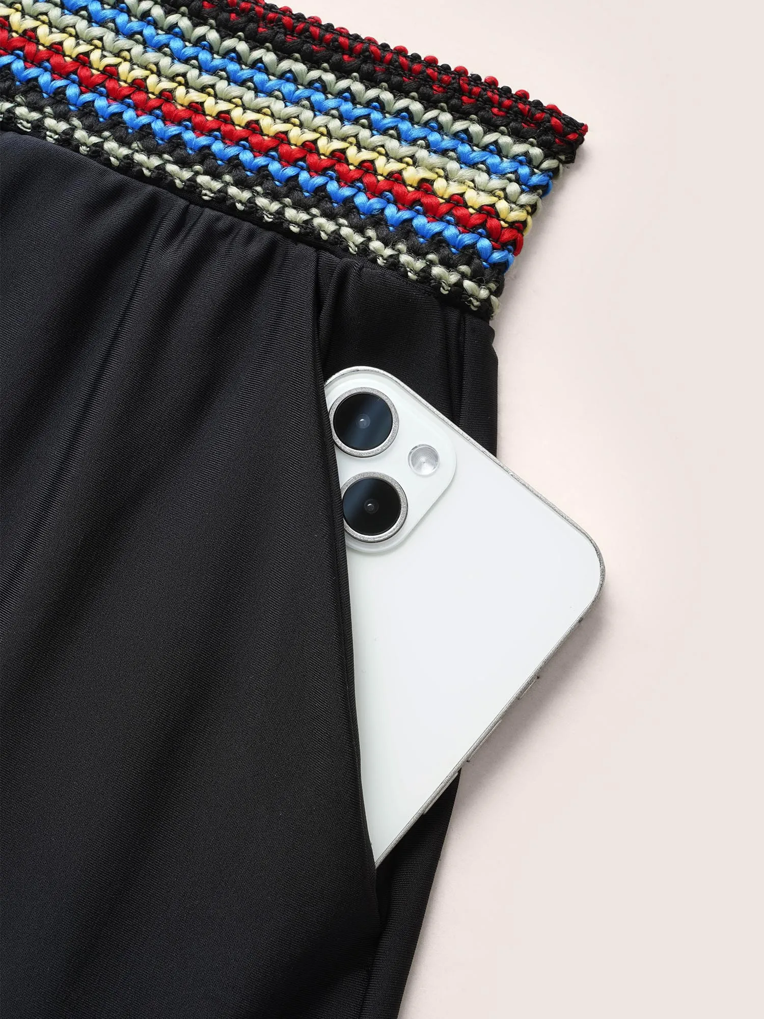 Bandana Swim Contrast Webbing Pocket Bottom sold by Bloomchic product image thumbnail 3