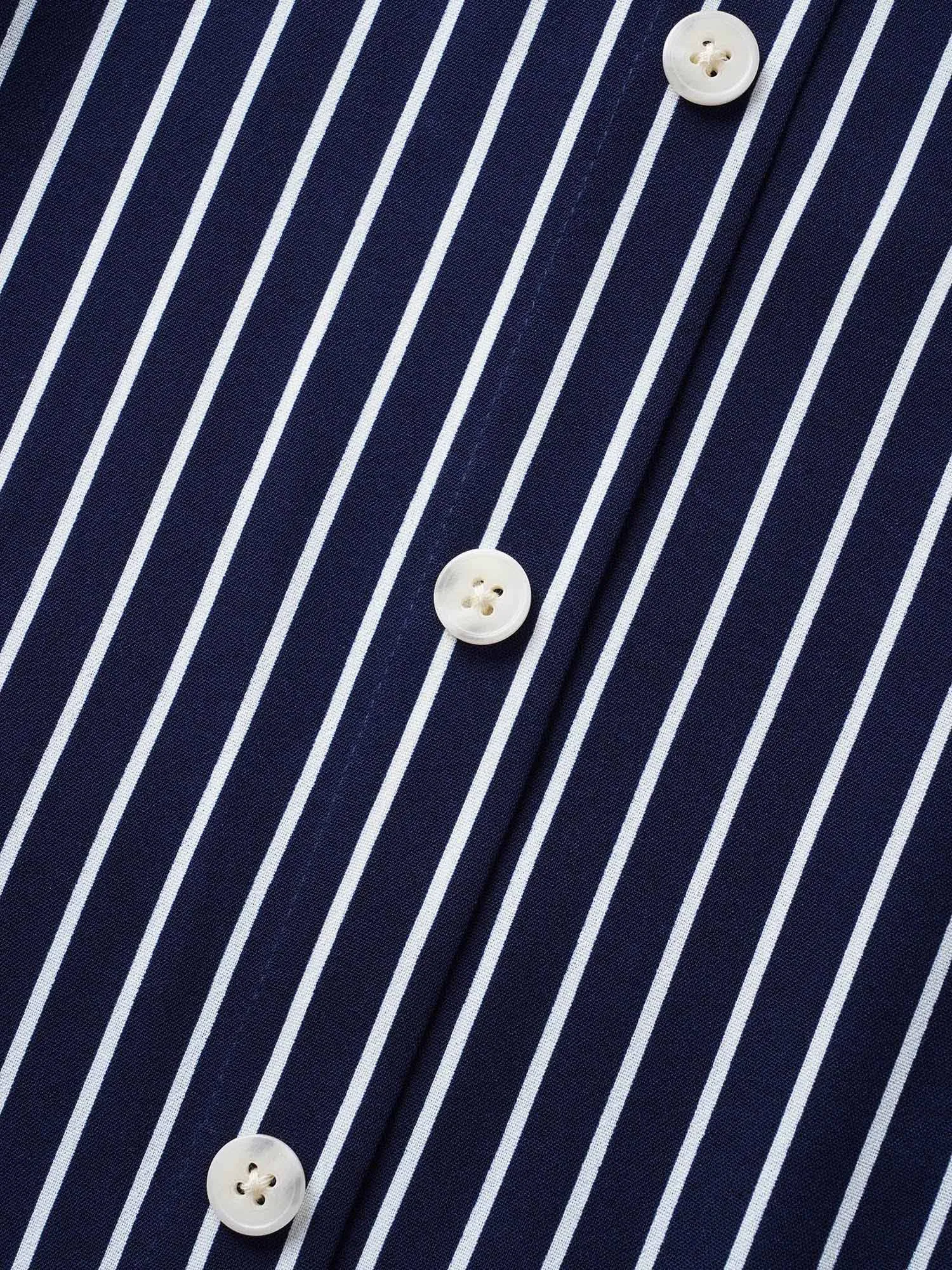 Striped Knot Sleeve Button Detail Dress sold by Bloomchic product image thumbnail 5