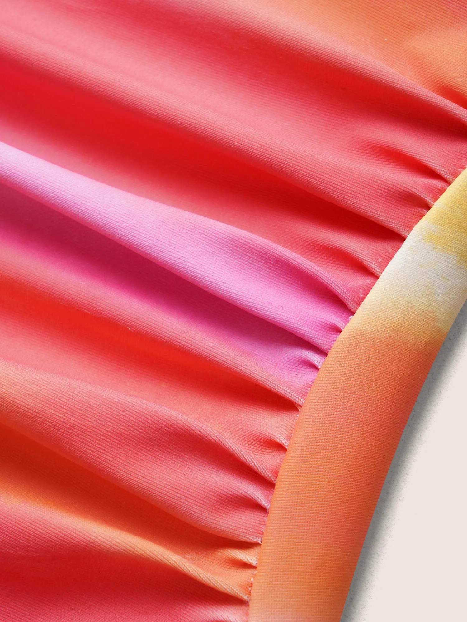 Ombre Wrap Ruffle Trim One Piece Swimsuit sold by Bloomchic product image thumbnail 5