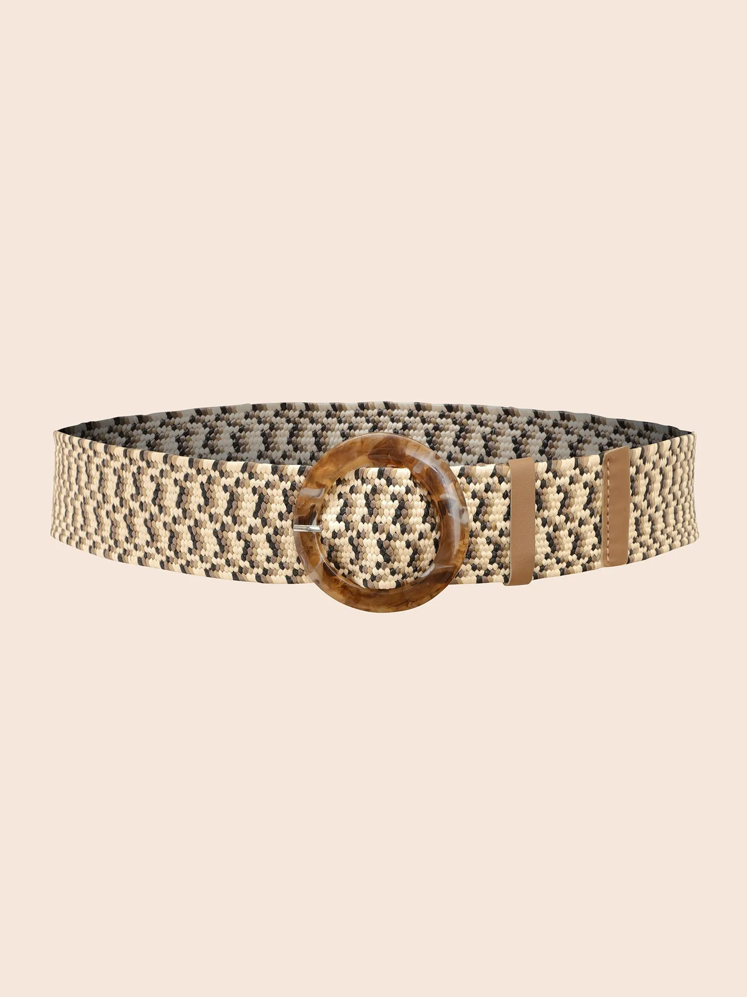 Round Buckle Woven Belt sold by Bloomchic product image thumbnail 2