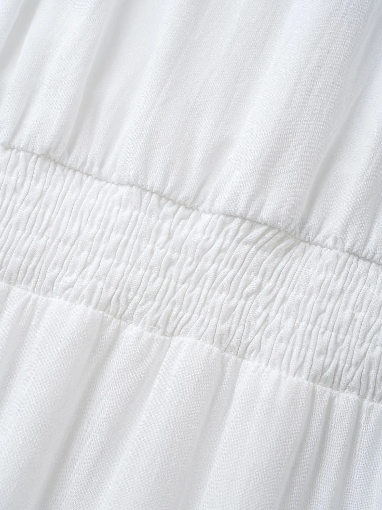 Notched Collar Raglan Sleeve Ruffle Layered Hem Dress sold by Bloomchic product image thumbnail 5