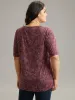 Horoscope Print Vintage Crew Neck T-shirt sold by Bloomchic