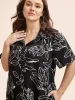Floral Shirt Collar Button Up Dress sold by Bloomchic