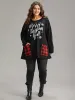 Christmas Letter Plaid Patchwork Pocket T-shirt sold by Bloomchic