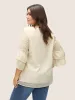 Plisse Mesh Flutter Layered Sleeve Blouse sold by Bloomchic