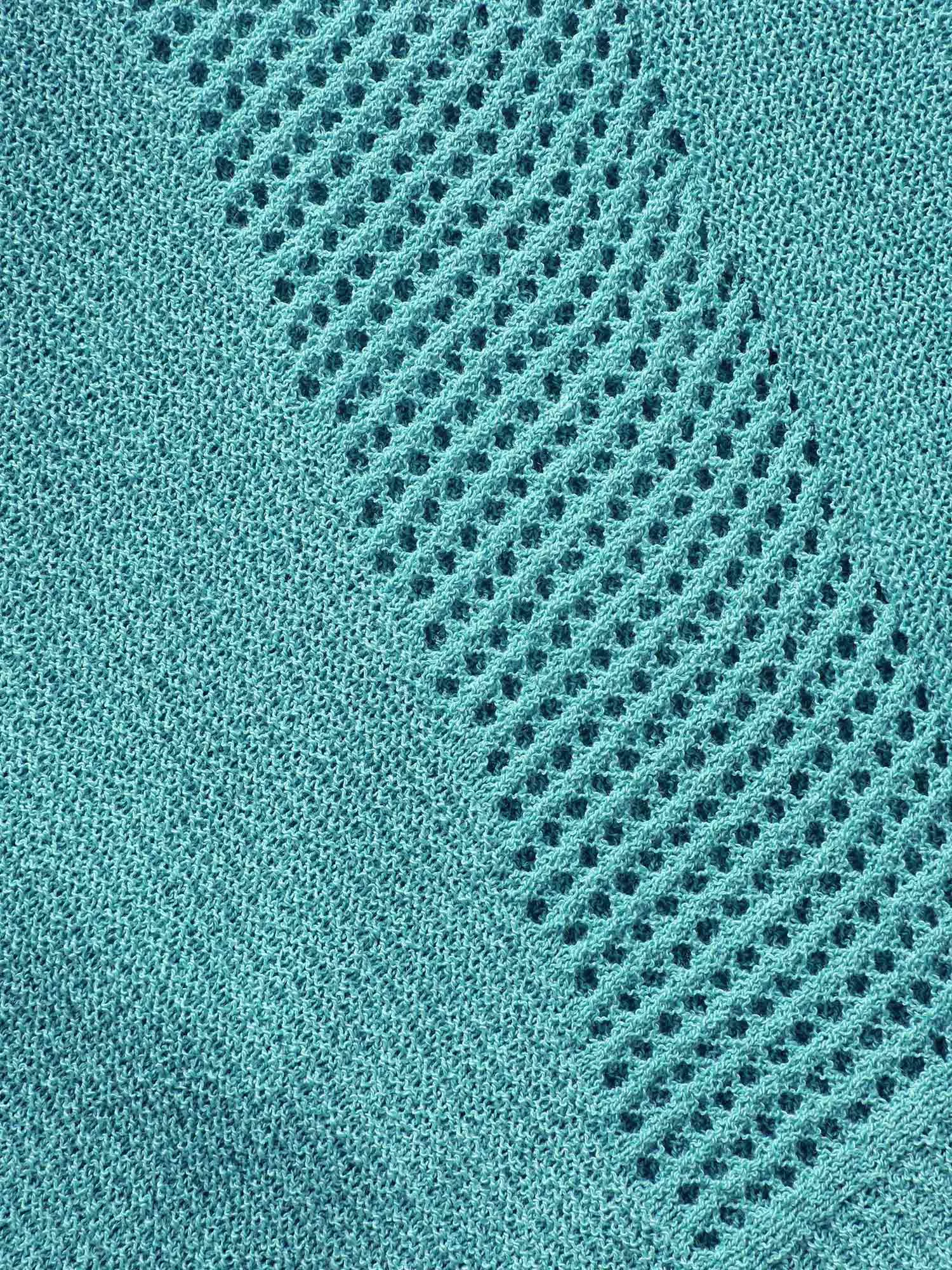 Texture Batwing Sleeve Split Hem Cardigan sold by Bloomchic product image thumbnail 5