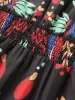 Bandana Print Shirred Elastic Waist Flutter Sleeve Dress sold by Bloomchic