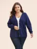 Supersoft Essentials Patched Pocket Raglan Sleeve Cardigan sold by Bloomchic