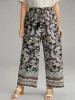 Boho Print Tassel Elastic Waist Pants sold by Bloomchic