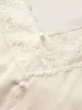 Satin Lace Panel Split Side Cami Top sold by Bloomchic