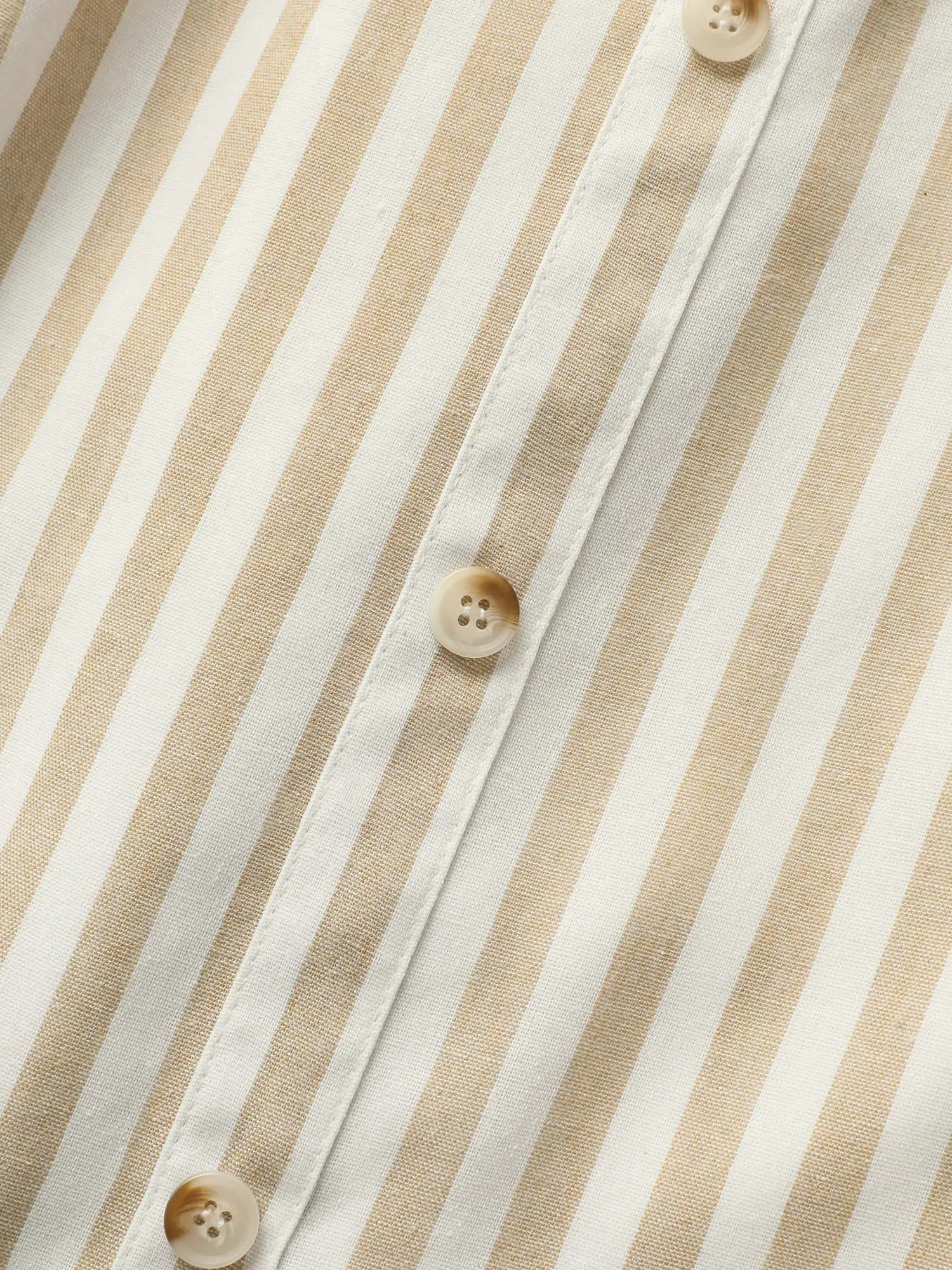 Stripes Elastic Waist Button Detail Pocket Skirt sold by Bloomchic product image thumbnail 5