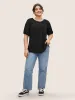 Linen Blend Gathered Shirred Puff Sleeve Blouse sold by Bloomchic