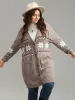 Supersoft Essentials Geometric Button Through Cardigan sold by Bloomchic