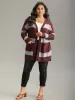 Colorblock Patched Pocket Open Front Cardigan sold by Bloomchic