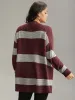 Colorblock Patched Pocket Open Front Cardigan sold by Bloomchic