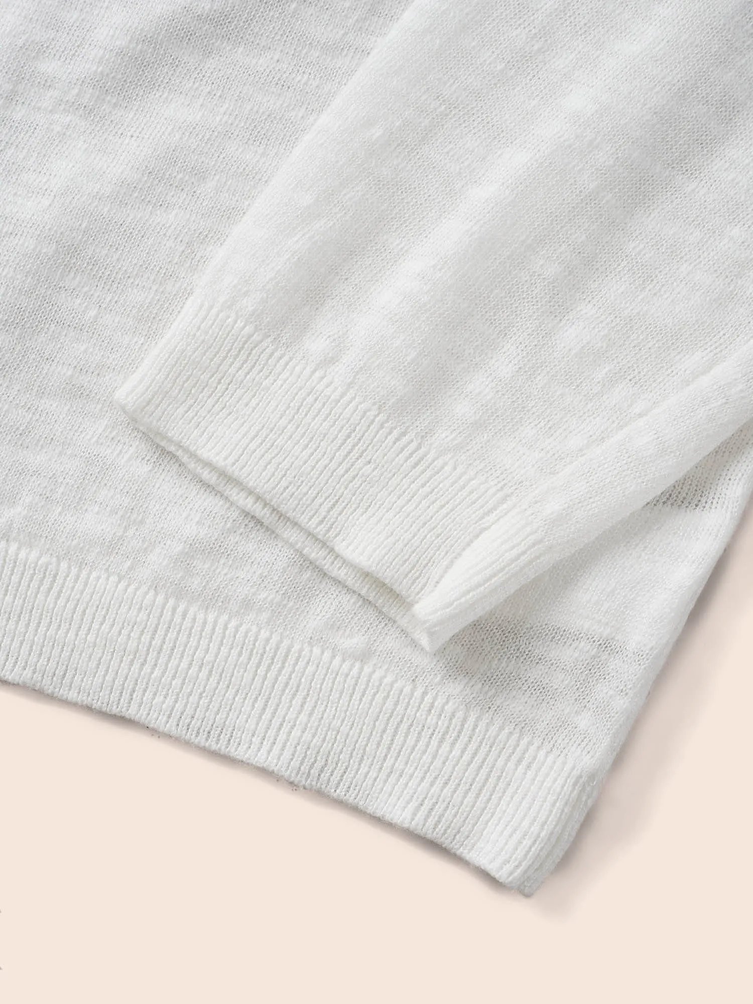 Solid Kimono Collar Knit Cardigan sold by Bloomchic product image thumbnail 5