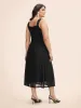 Heart Neckline See Through Gathered Dress sold by Bloomchic